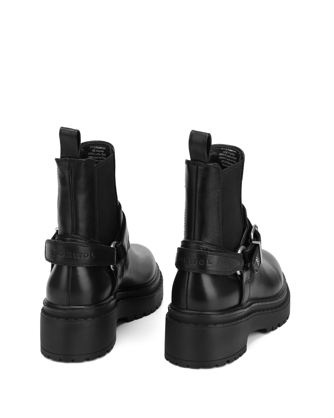 Pembroke Black Leather