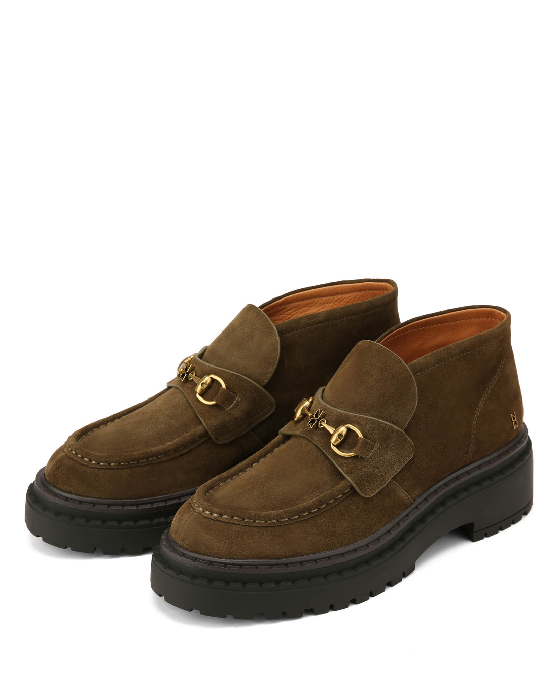 Pippa Khaki Suede