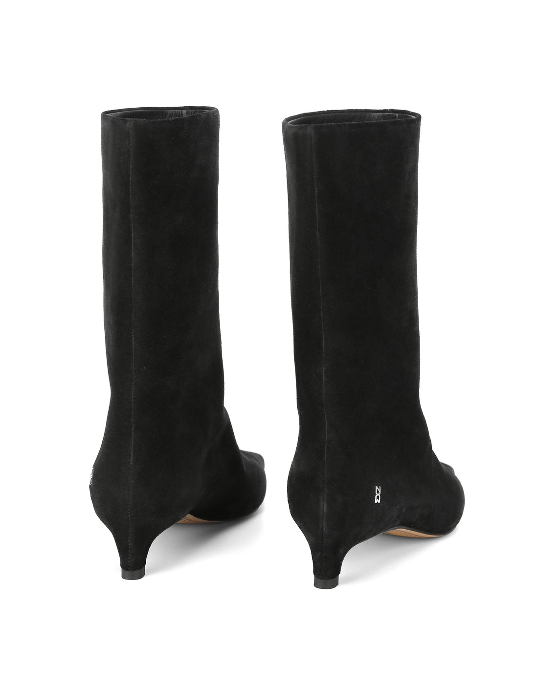 Rea Black Suede