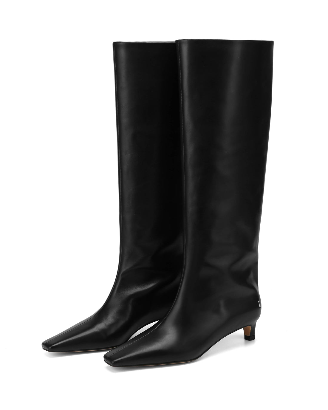 Regal Black Leather