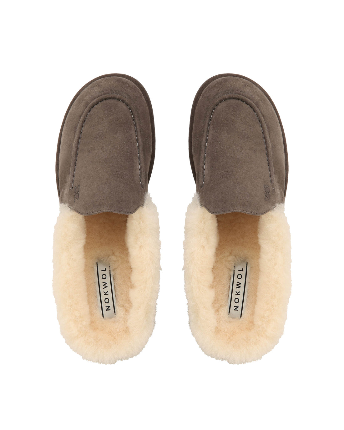 Rumi Mule Smog Suede