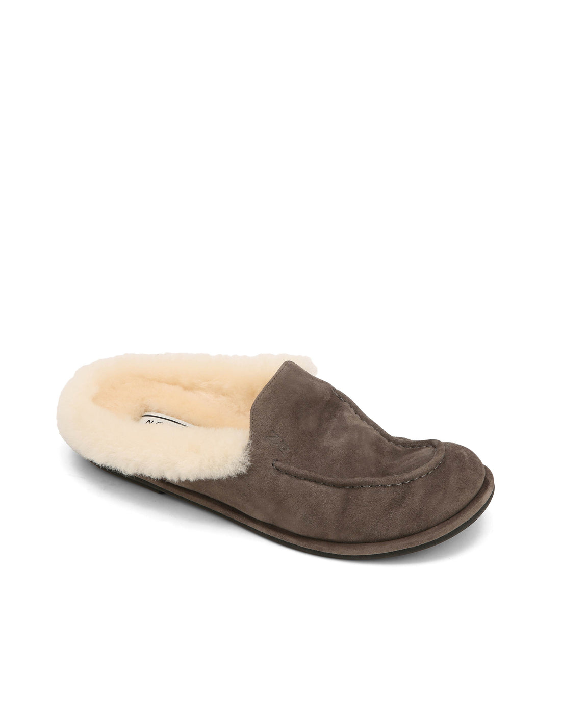 Rumi Mule Smog Suede