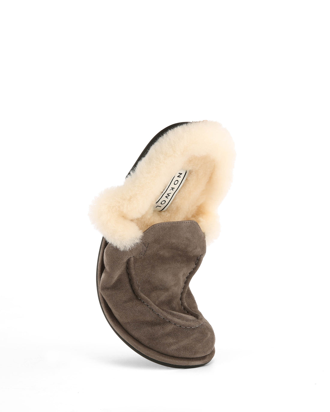 Rumi Mule Smog Suede