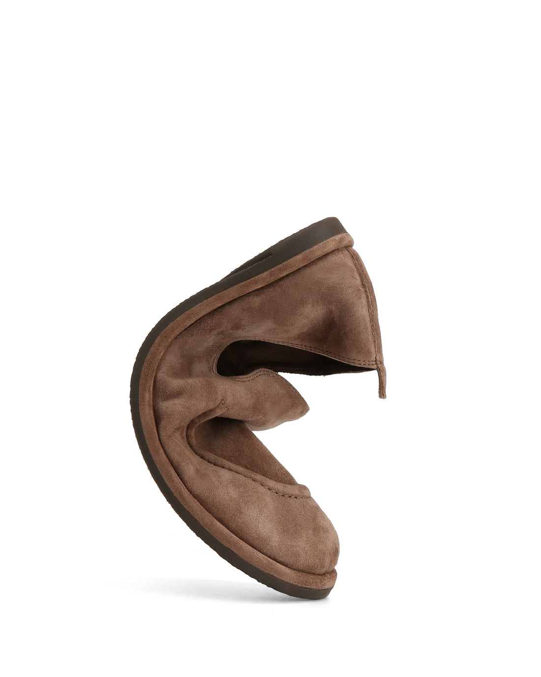 Rusky Dark Taupe Suede