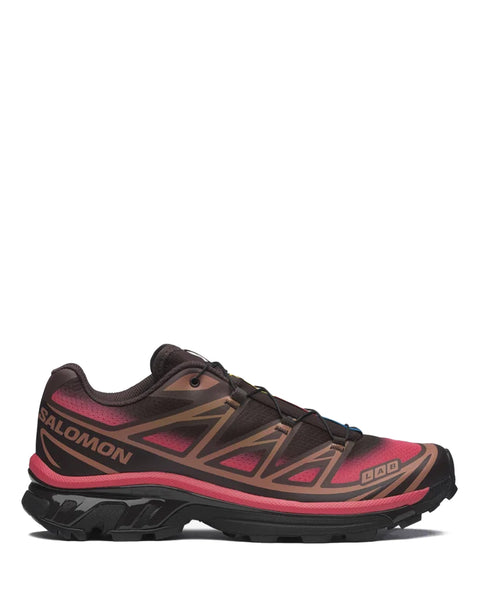 Buy Salomon XT-6 Skyline Black Coffee/French Roast/Rouge Red Shoes