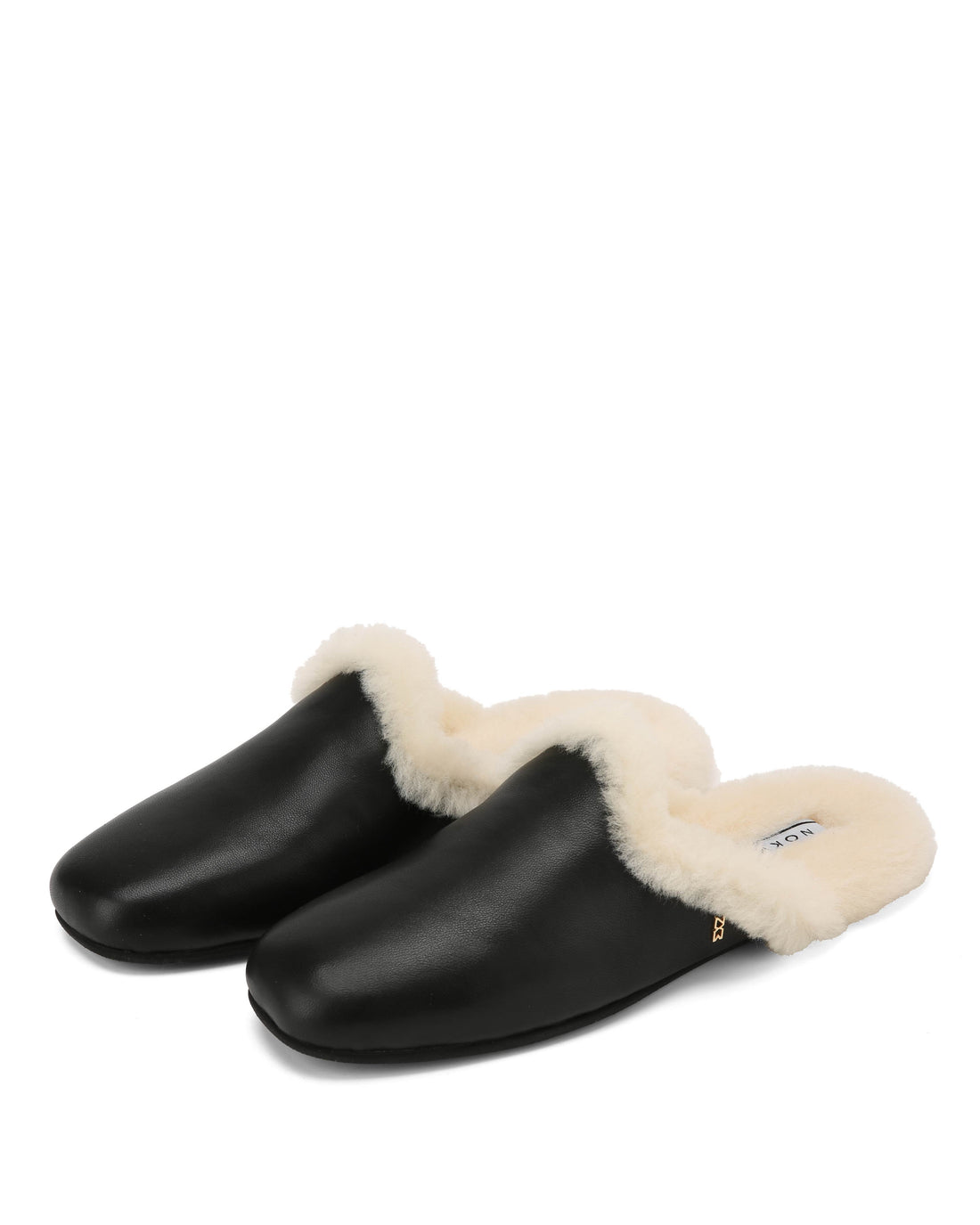 Saskia Black Leather