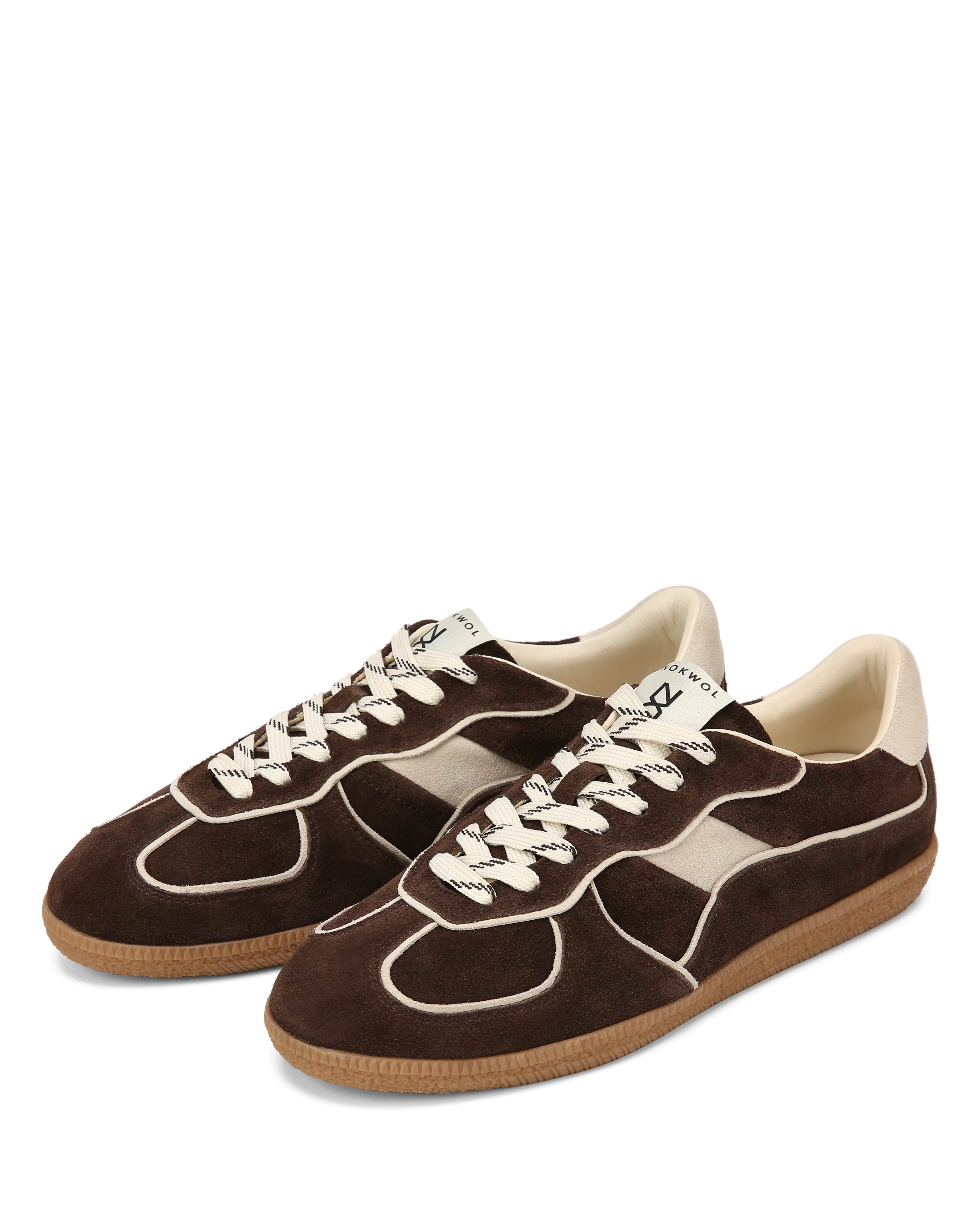 Nokwol Man September-M Brown Suede Sneakers | Nokwol