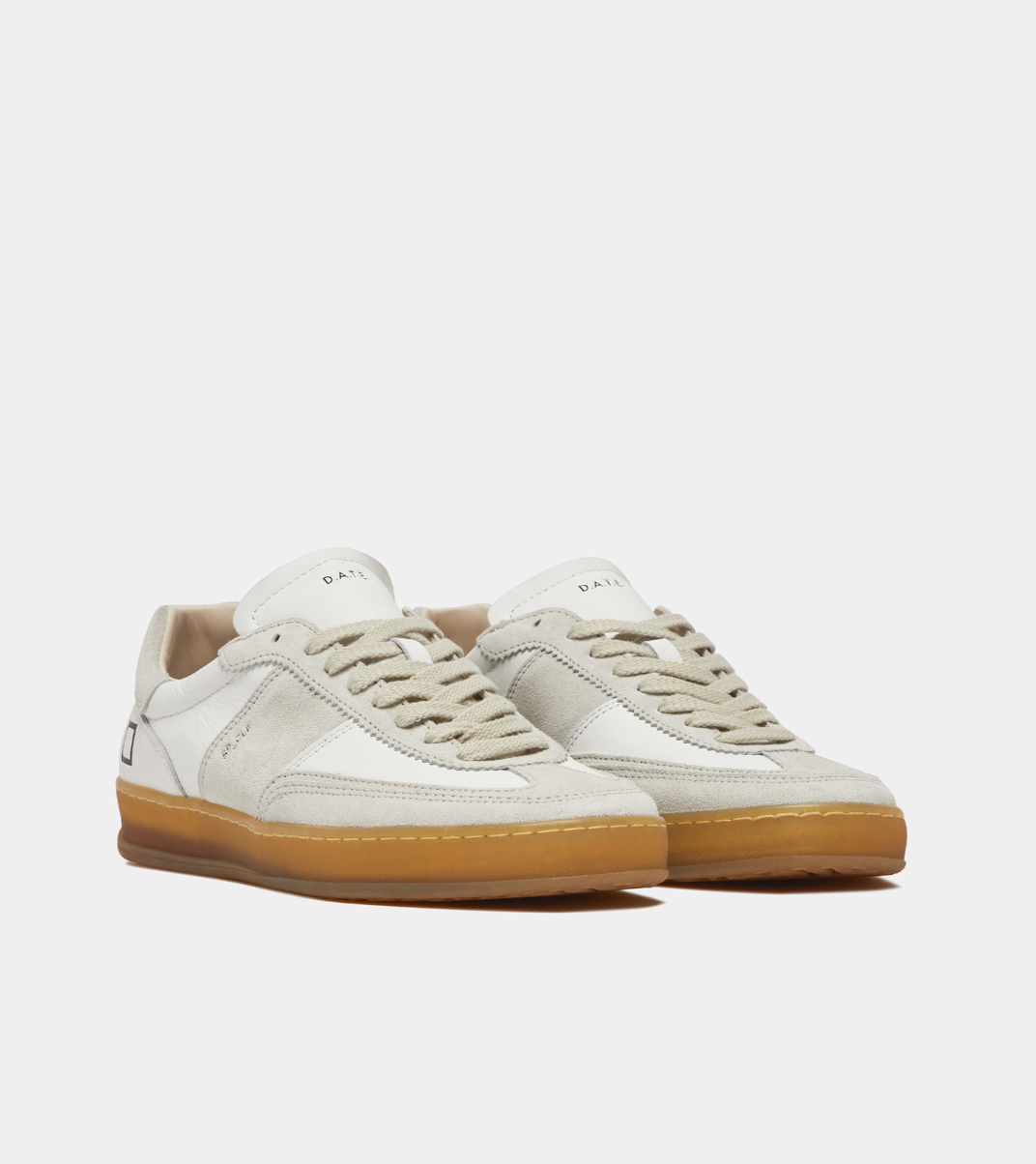 M Sporty Calf White Leather/Suede