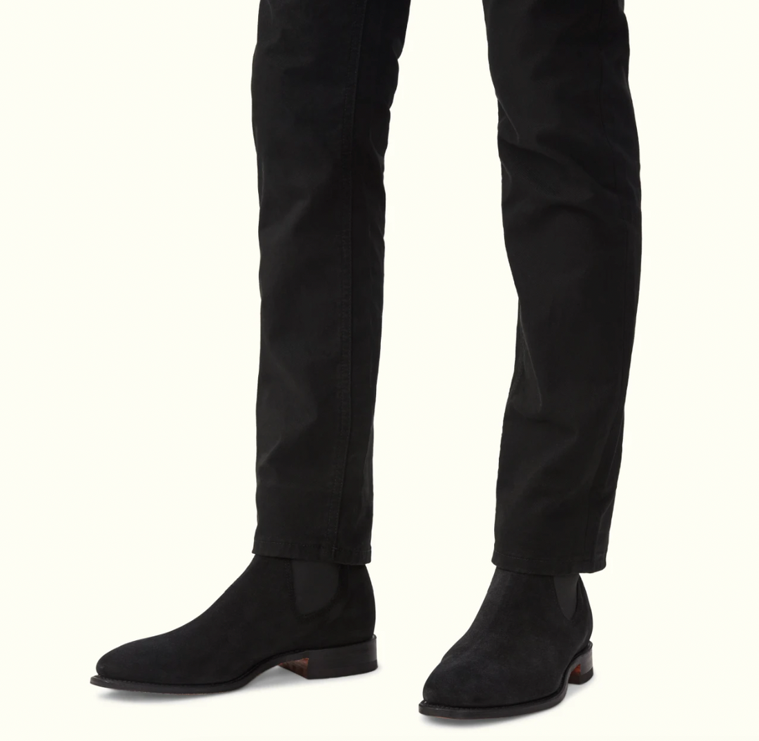 Craftsman Black Suede