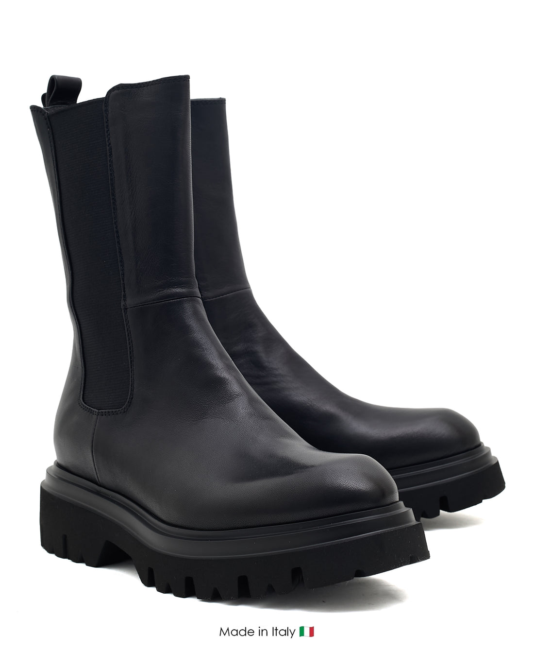 Stephanie Combat Boot Nero