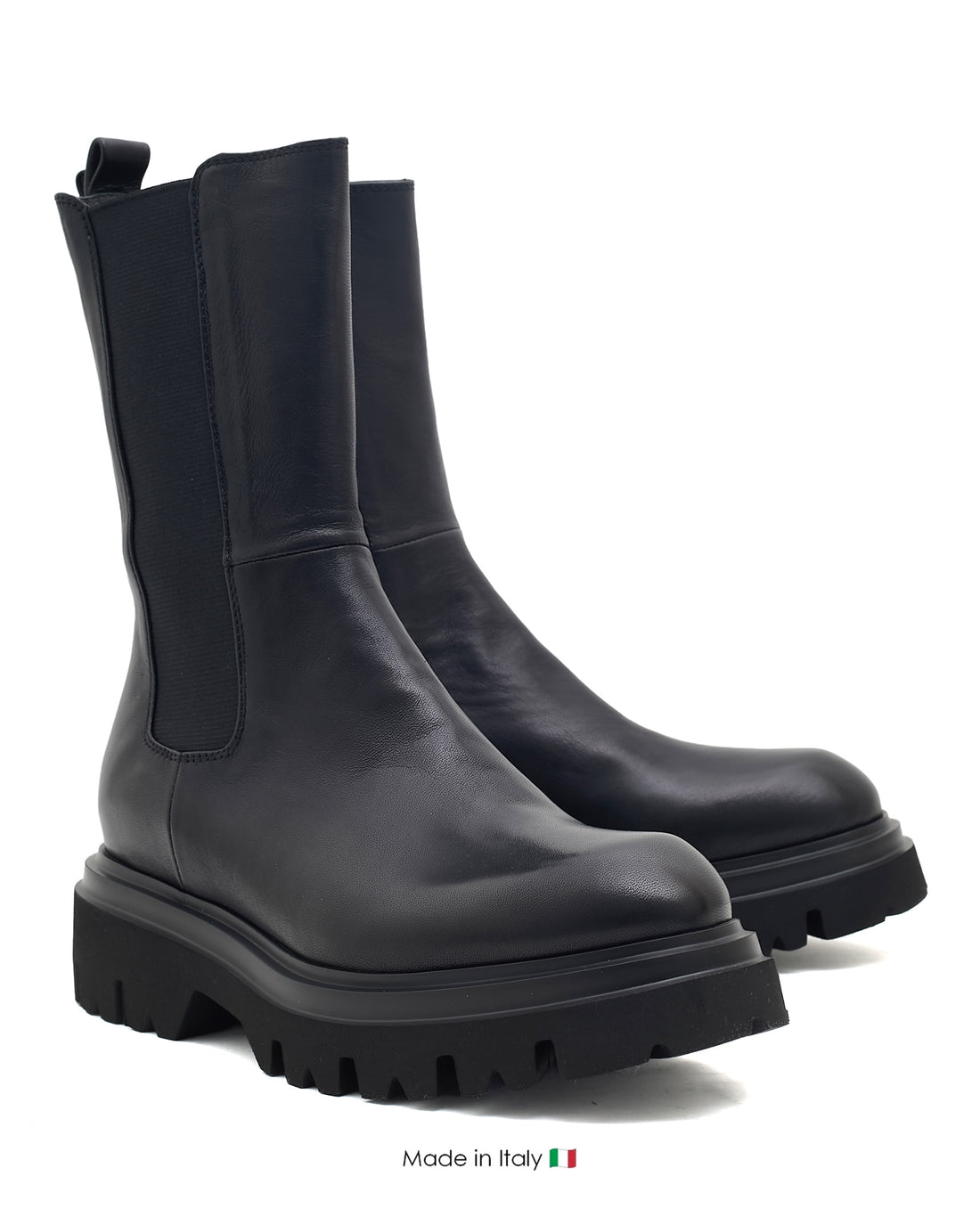 Stephanie Combat Boot Nero