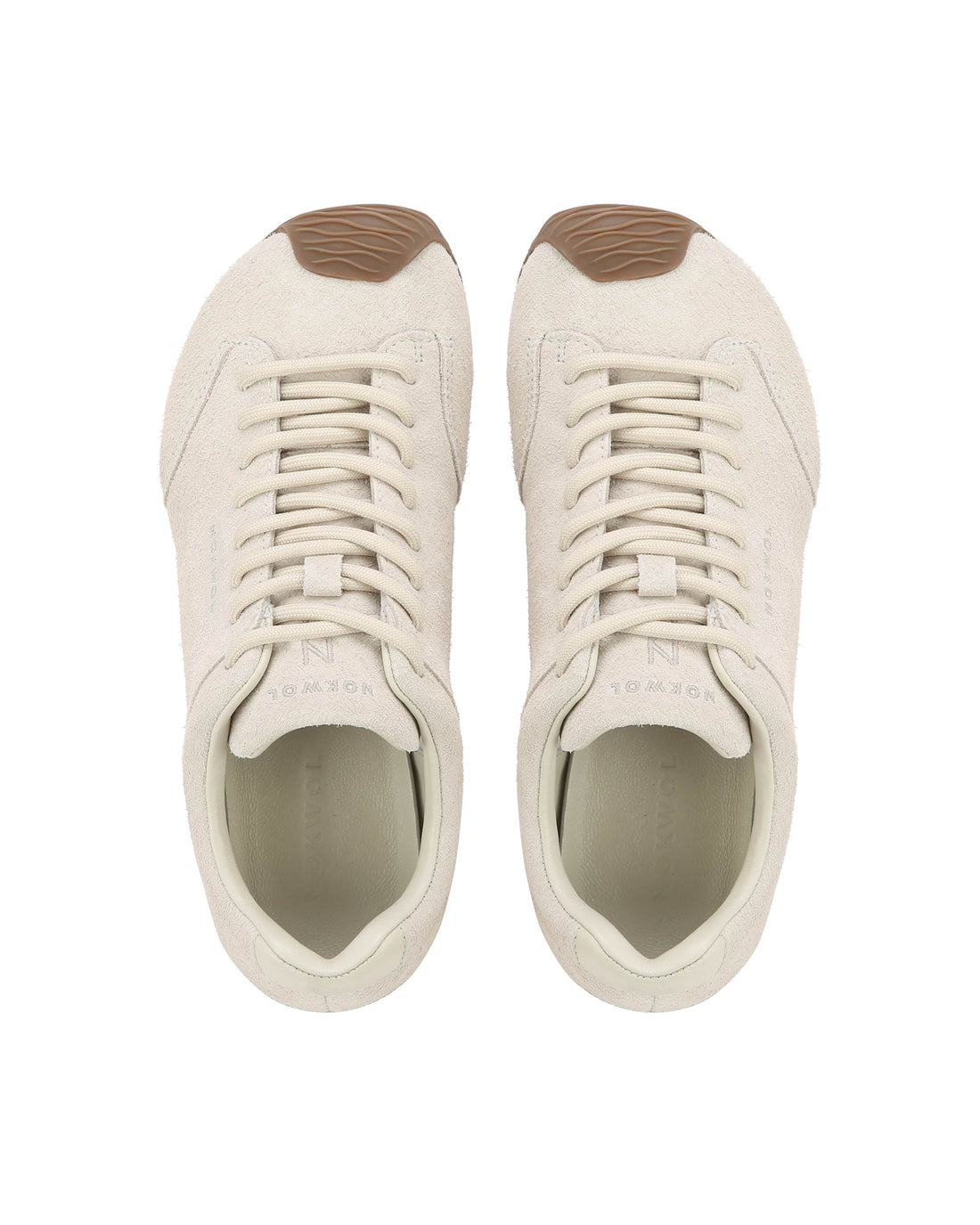 Taser Off White Hairy Suede