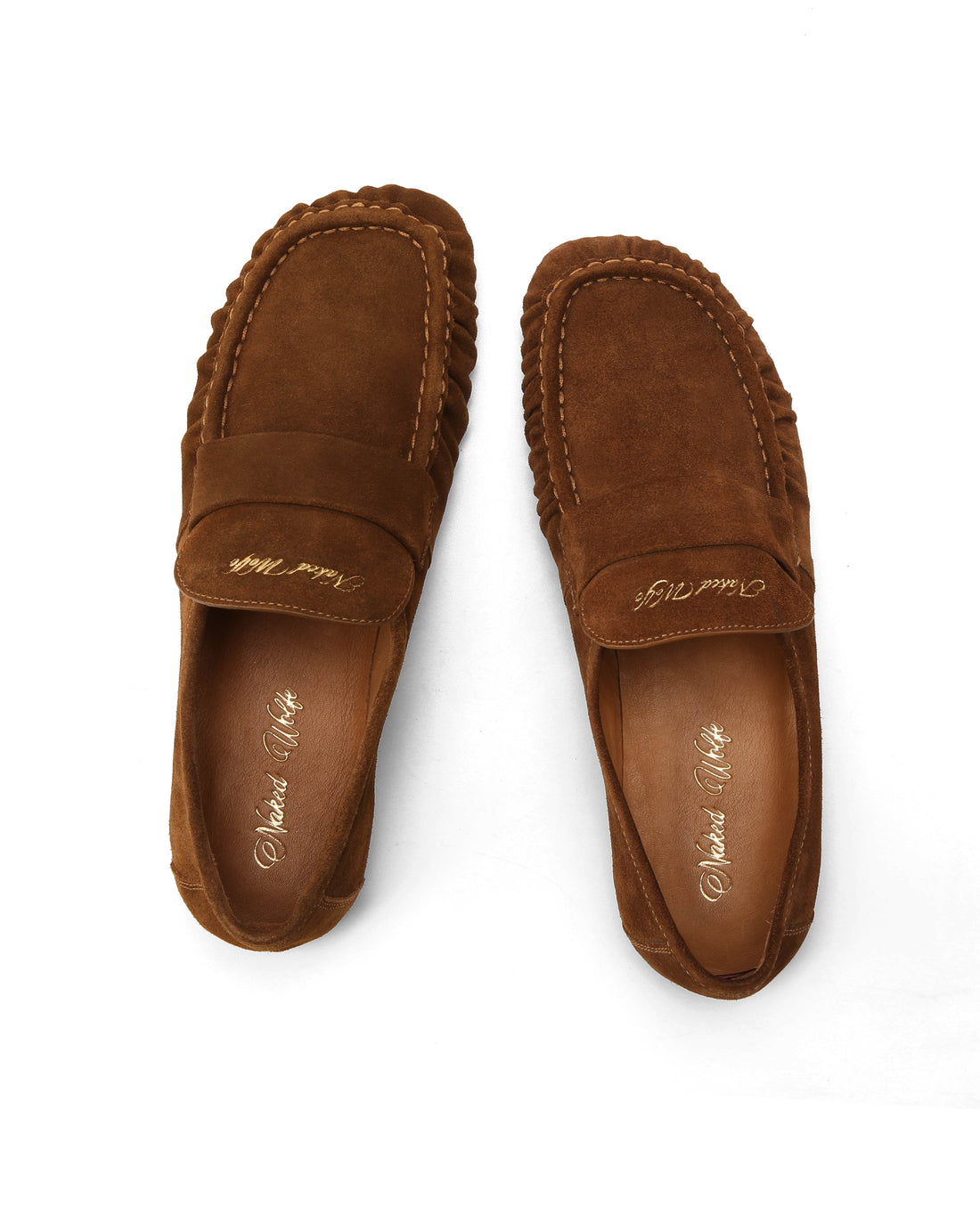 The Wall Street Loafer Dark Chestnut Cow Suede