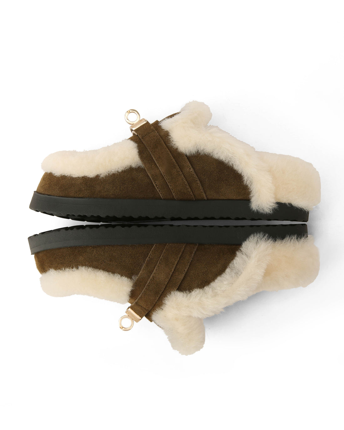 Toby Fur Khaki Suede