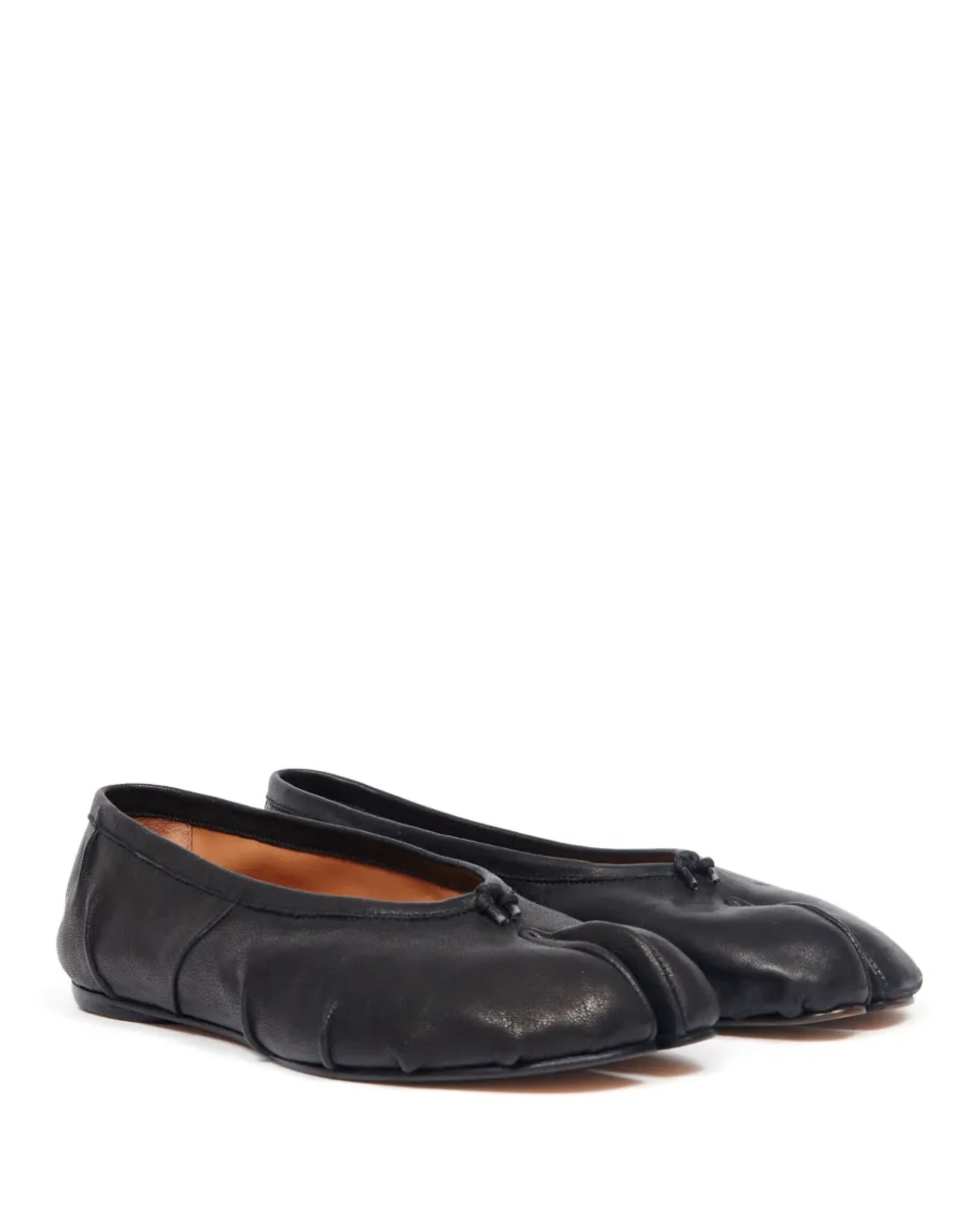 24SS new/Maison Margiela タビフラット Flat Black Buy Maison Margiela Footwear for Women Online - Nokwol