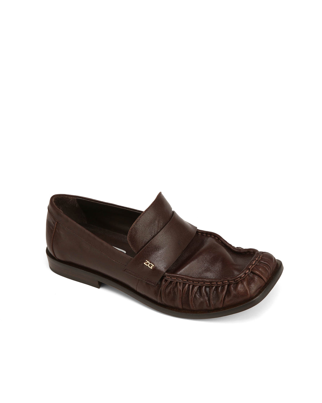 Venus Brown Glazed Leather