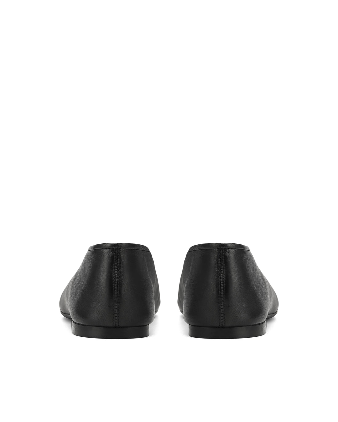 Zandra Black Glazed Leather