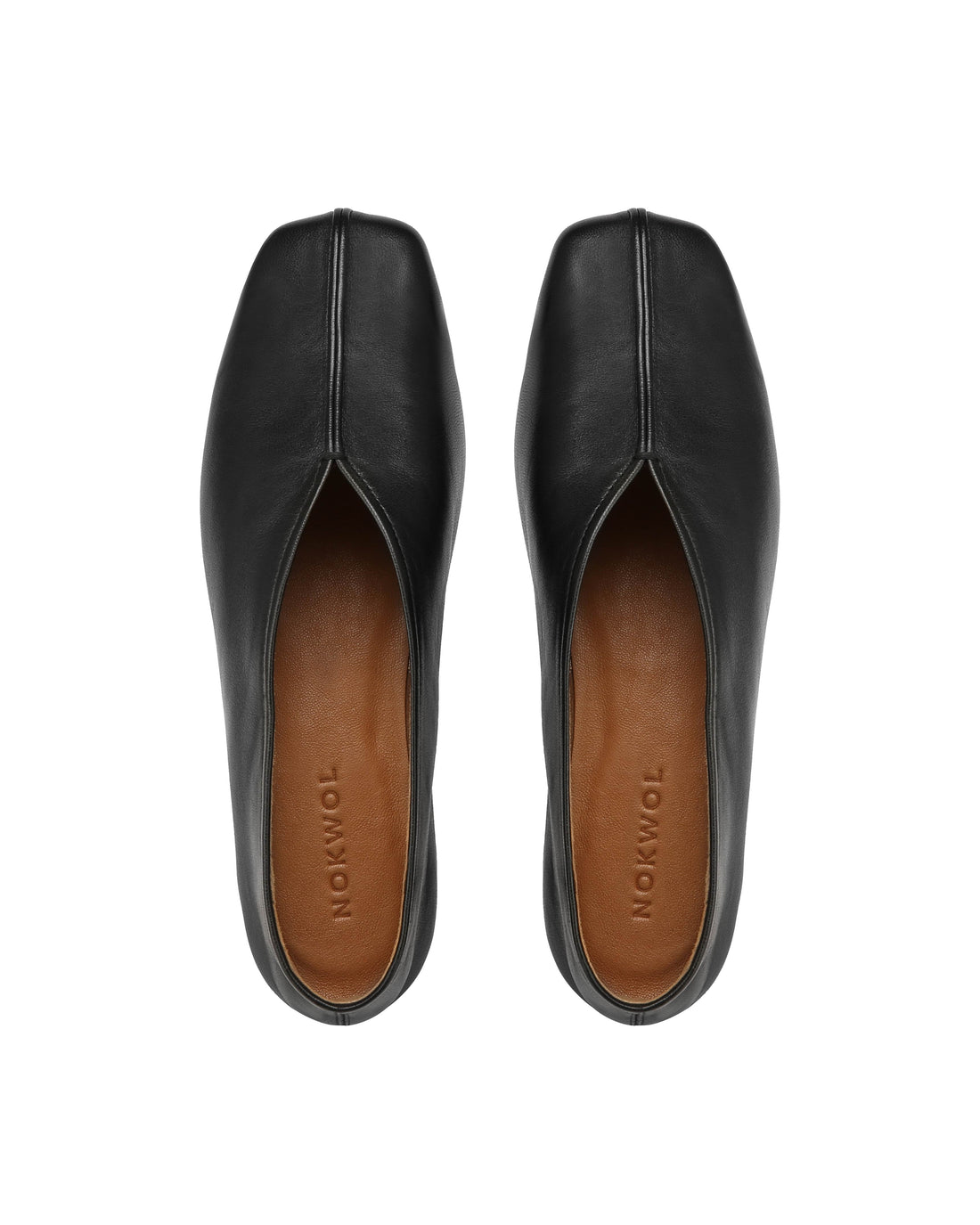Zandra Black Glazed Leather