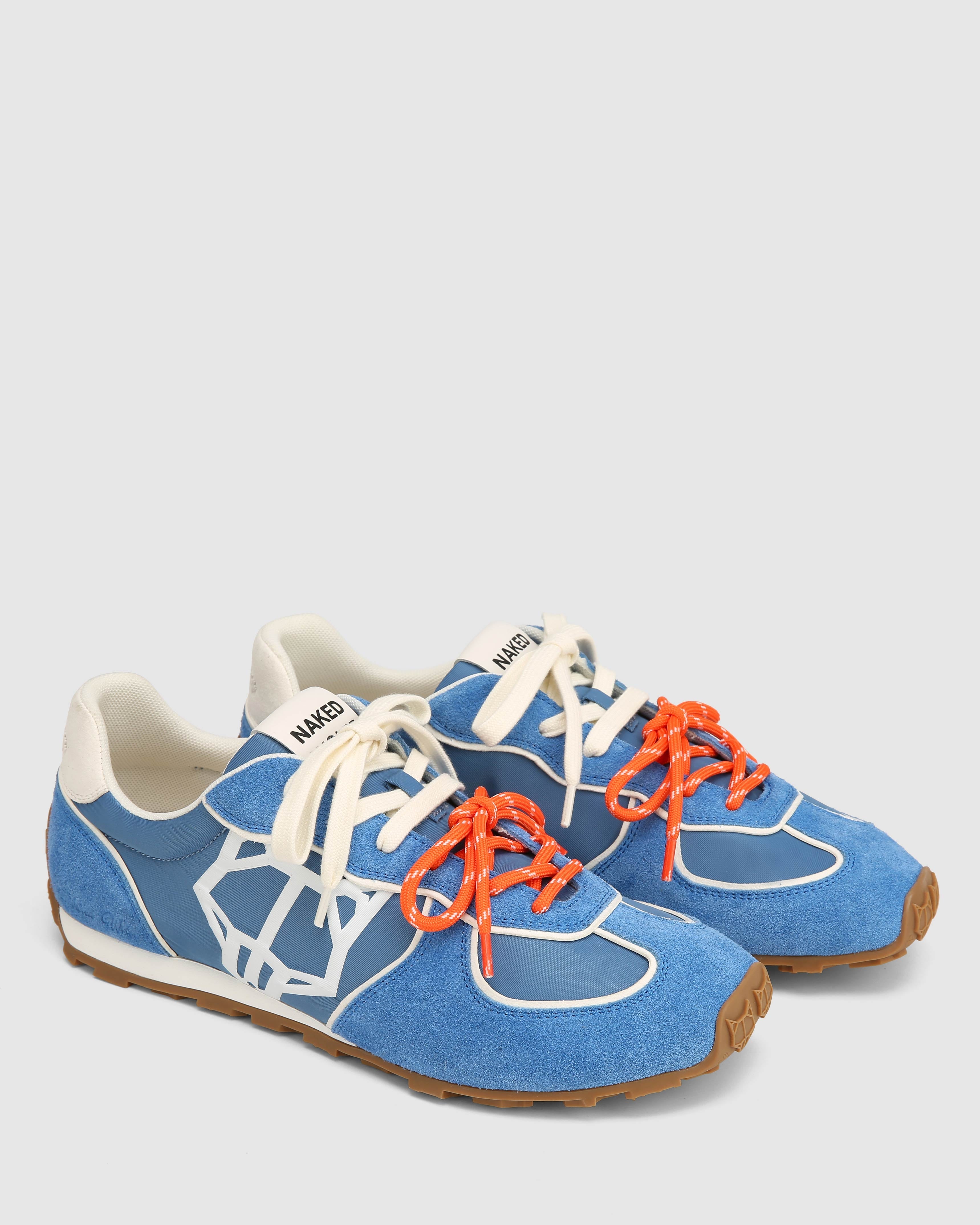 Naked Wolfe Man Lightning Taupe Mesh Sneakers | Nokwol