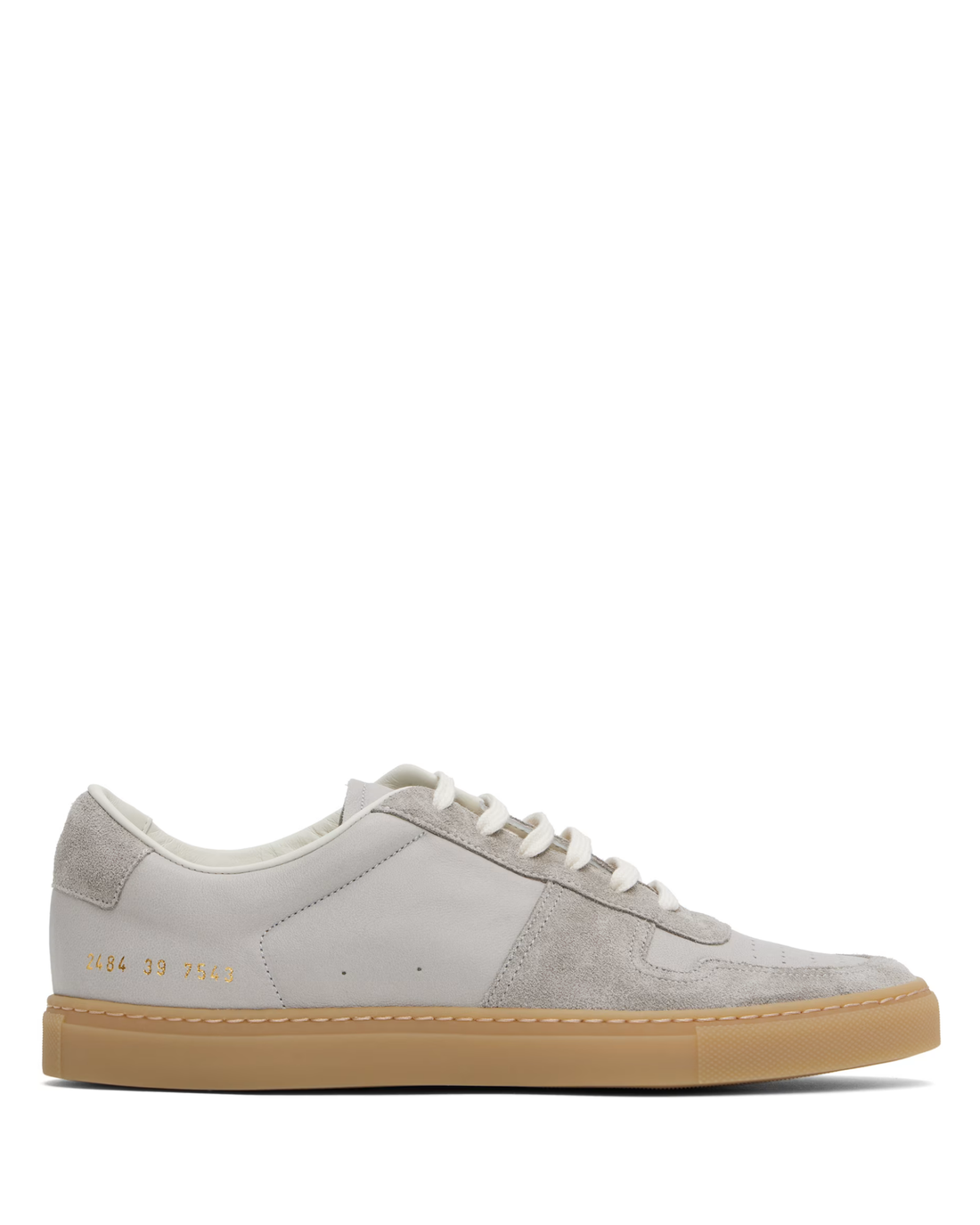 【関税込み】Common Projects グレー BBall Duo Slim スニーカー Buy Common Projects Bball Duo Slim Grey Leather/Suede