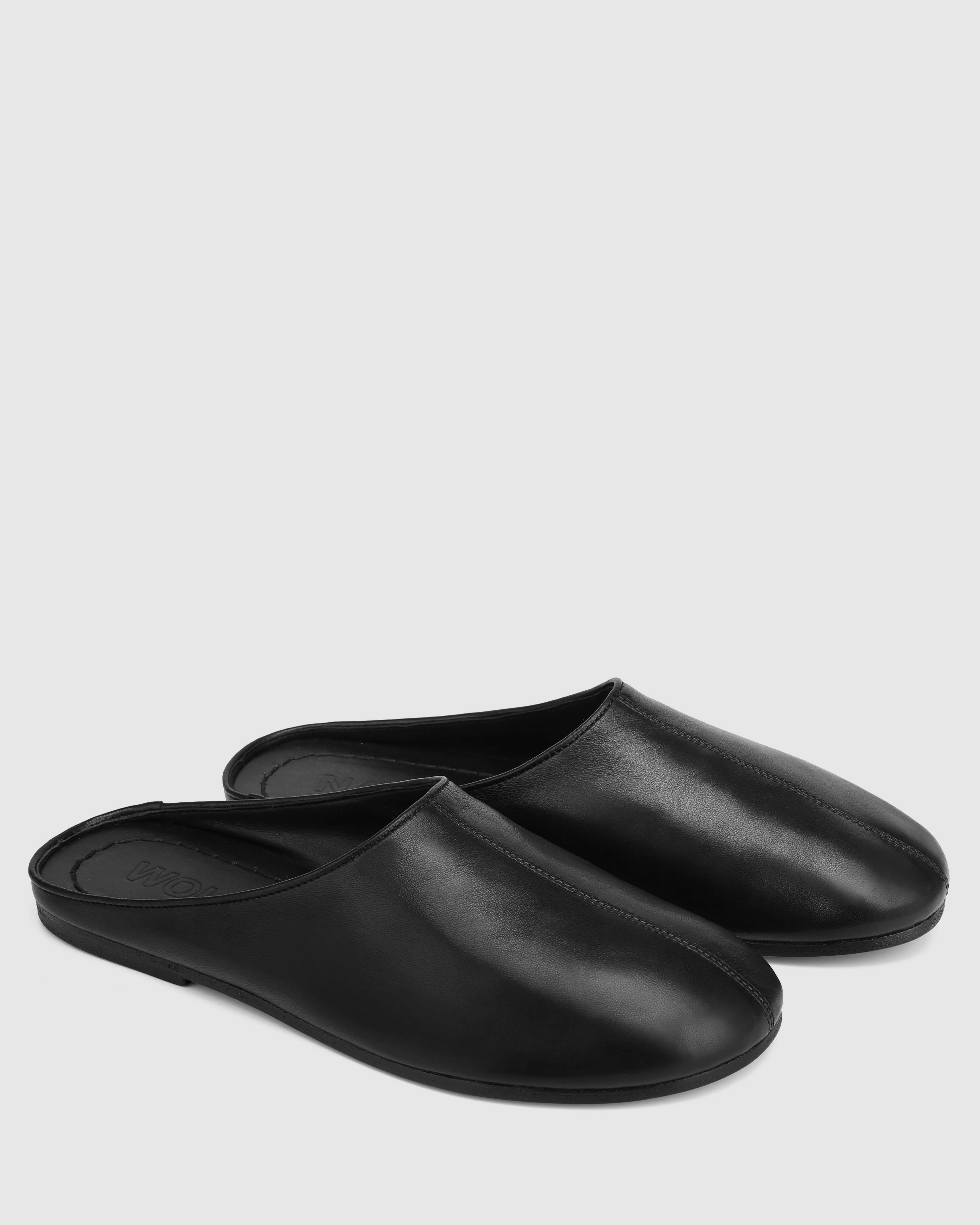 Buy Naked Wolfe Man Cord Dark Grey Suede Mule - Nokwol