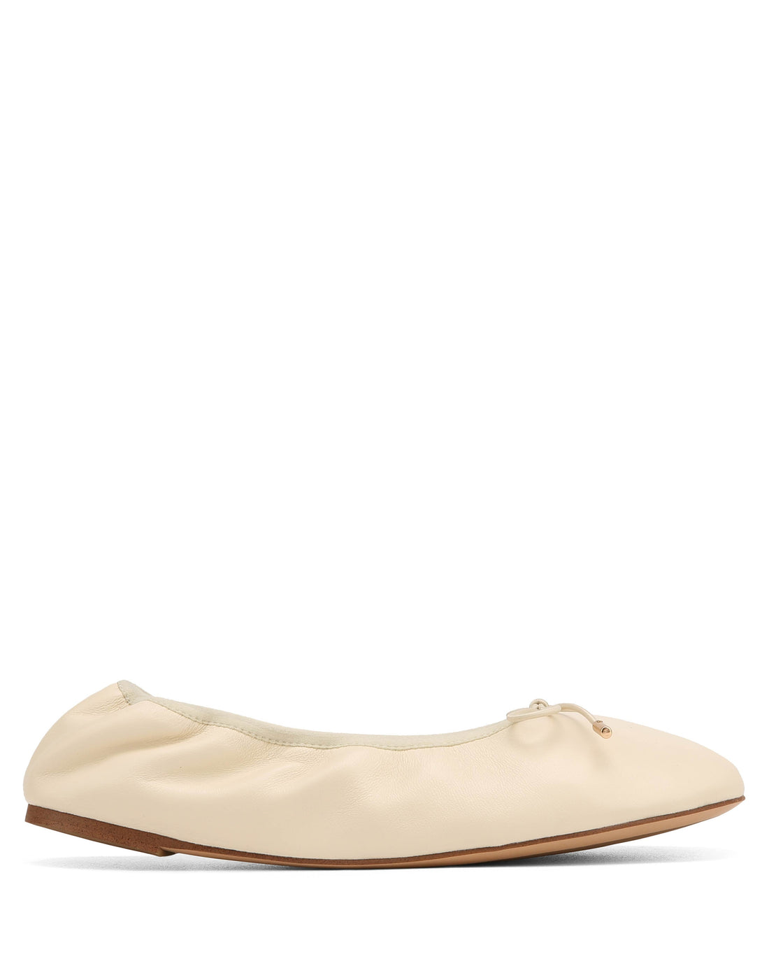 Scrunch Cream Leather
