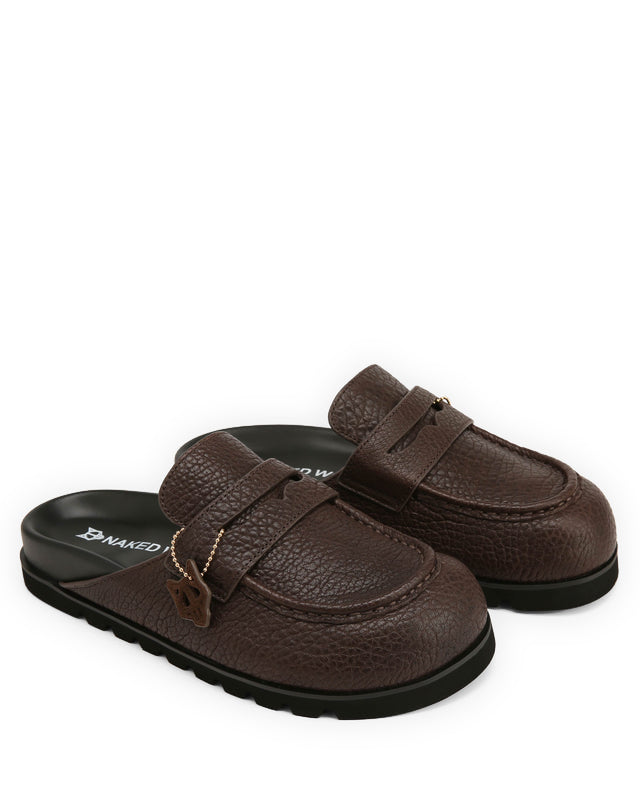 Cord Brown Tumble Leather