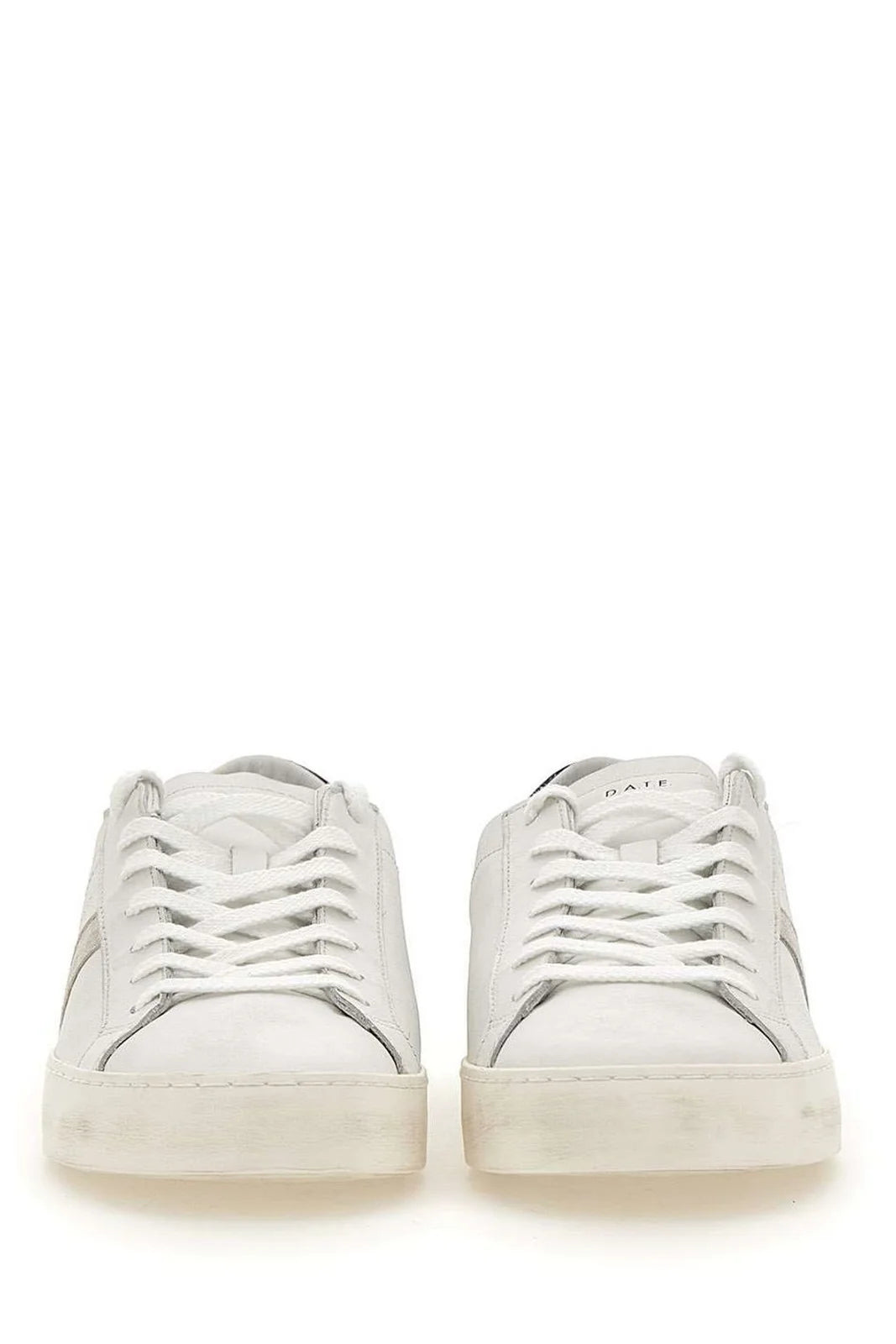 M Hill Low Calf White/Black Leather/Suede