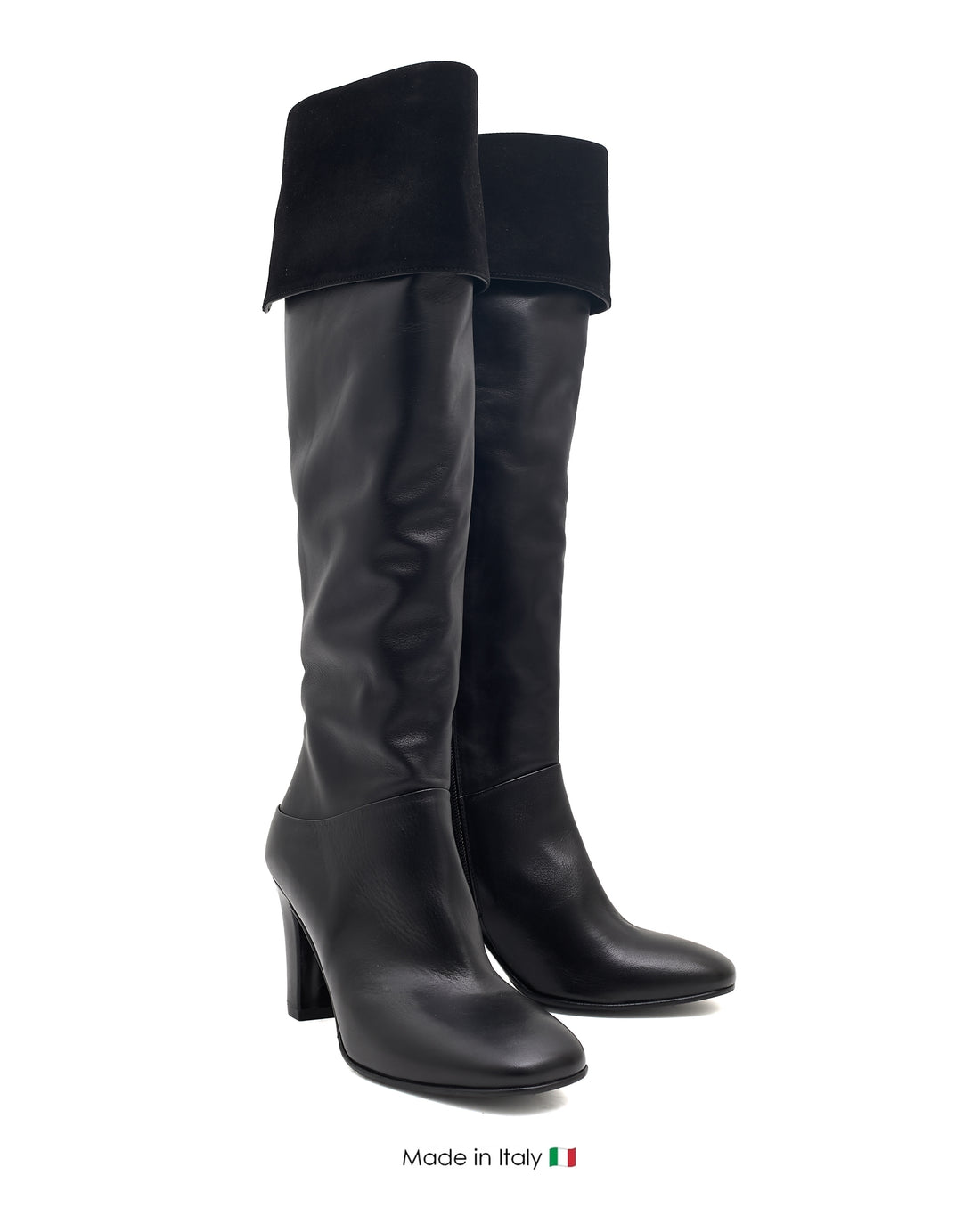 Indy Black Leather