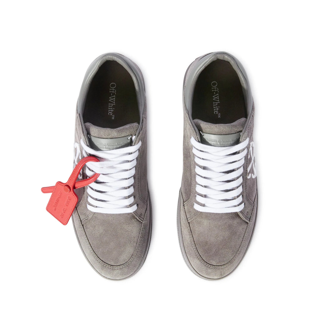 New Low Vulcanized Calf Leather Dark Grey