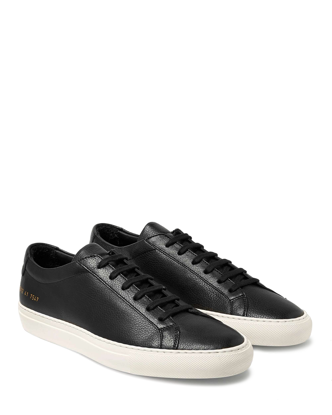 Original Achilles Low Black/White Leather 1528