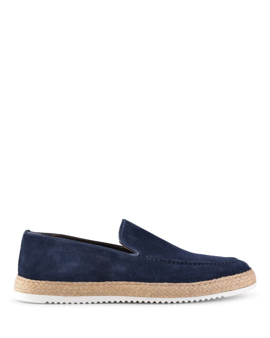 Asher Navy Suede