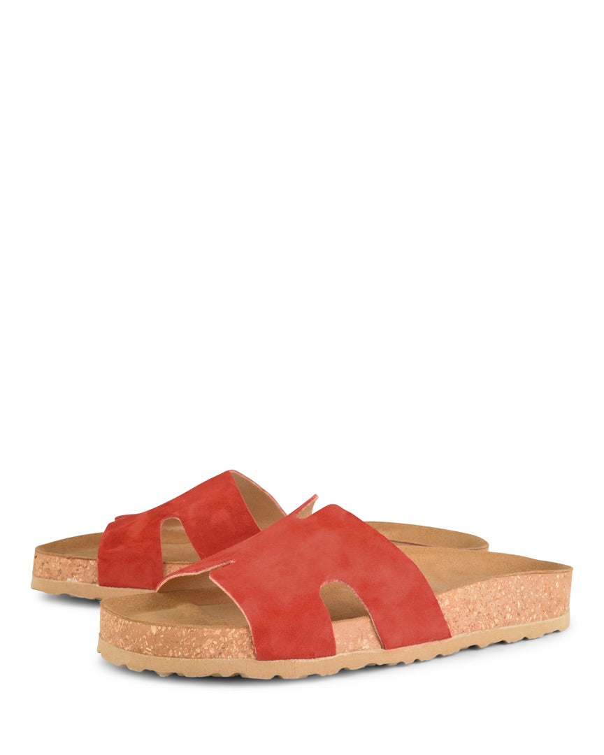 Pasha Red Suede