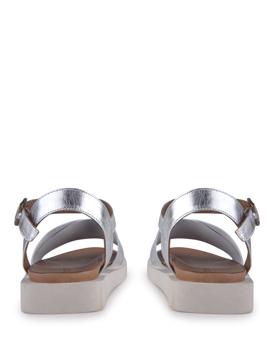 Eden Silver Leather