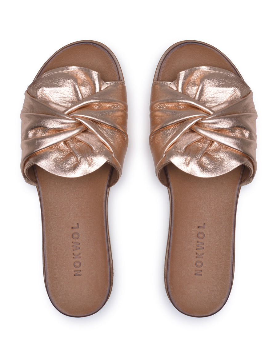 Joy Gold Leather